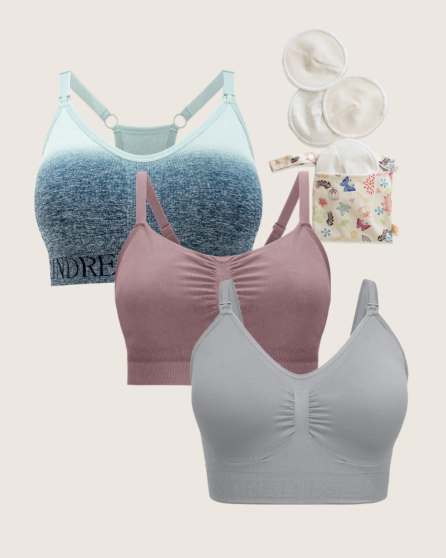 Mix-and-Match Nursing & Pumping Bra Bundle | Kindred Bravely | Kindred Bravely