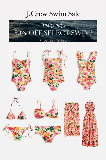 50% off swimwear 

#LTKswim #LTKSeasonal #LTKfindsunder100