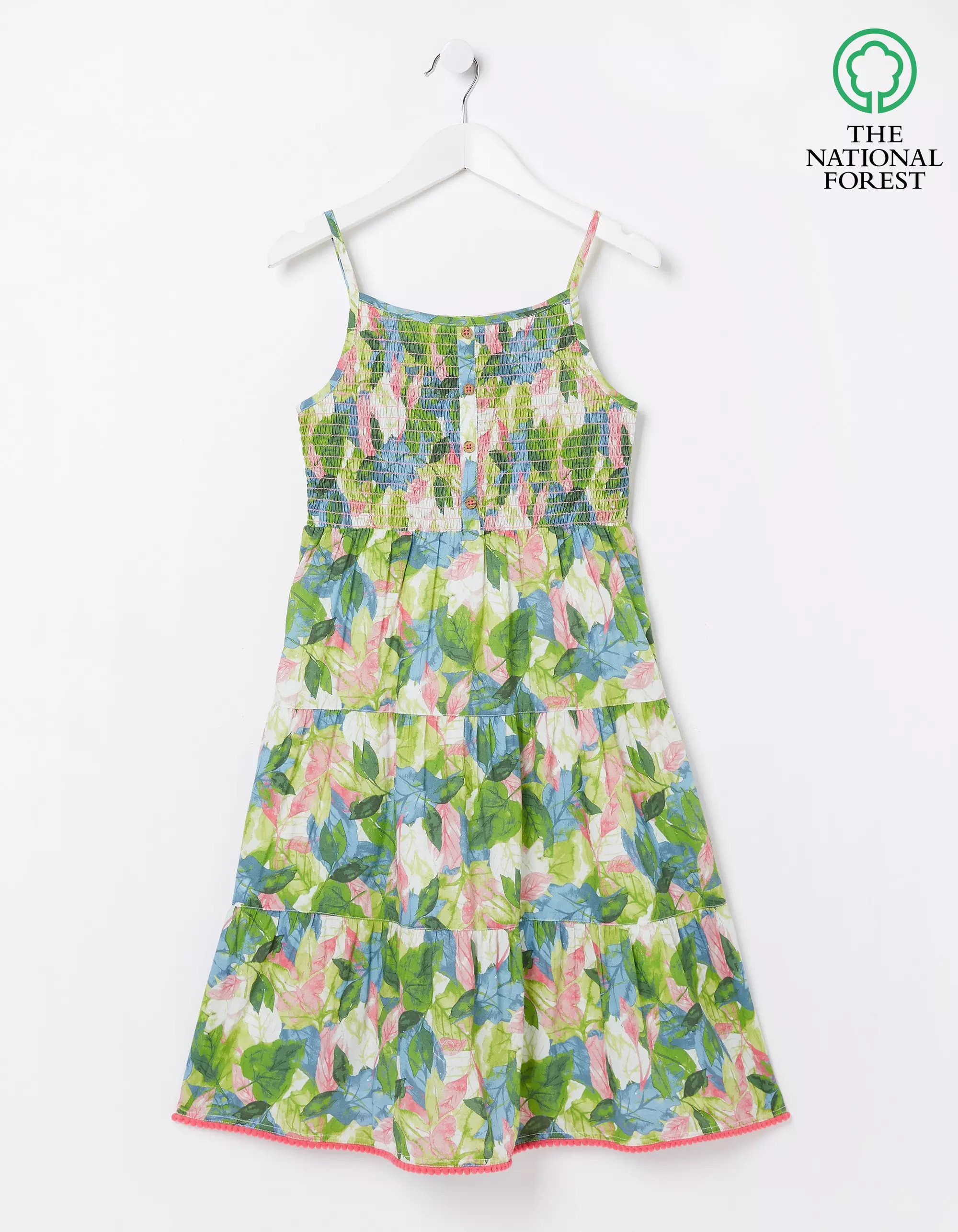 National Forest Print Dress | Fat Face (UK&IE)