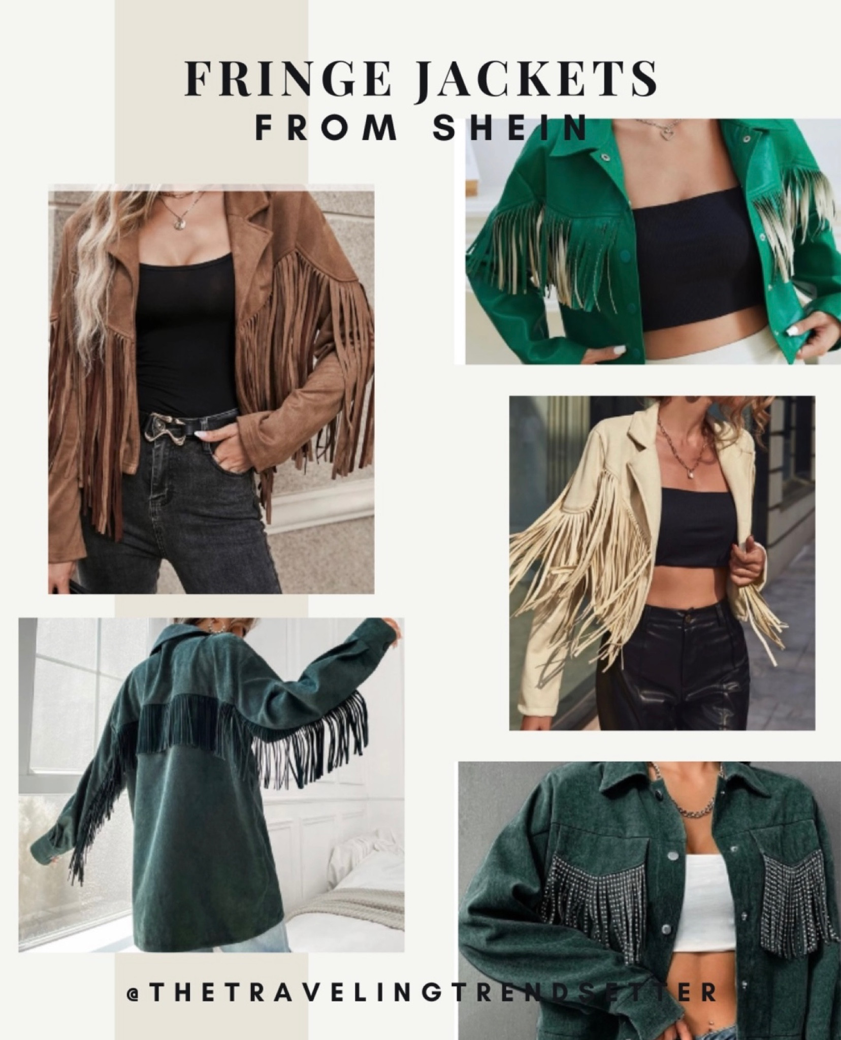 Fringe jackets, western style, NFR, rodeo, Nashville, holidays, gifts for her, gift guide, fringe coats 

#LTKSeasonal #LTKstyletip #LTKHoliday