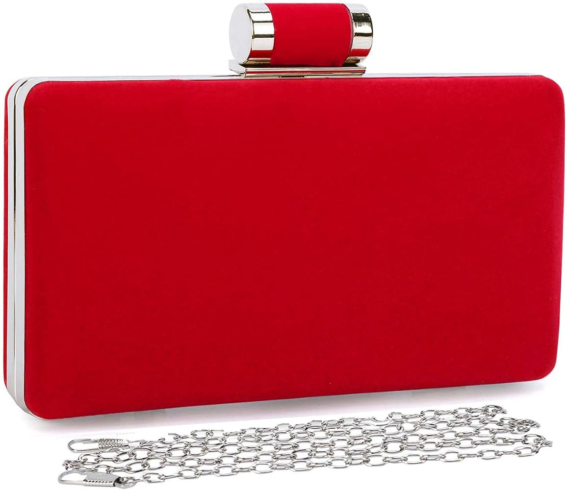 Selighting Elegant Velvet Clutch Evening Bags for Women Formal Wedding Party Clutch Purse Prom Co... | Amazon (US)