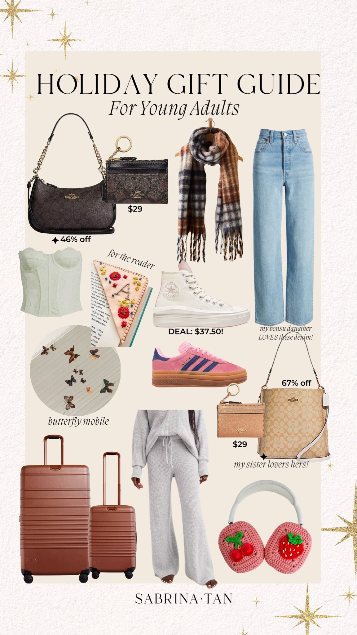 Holiday gift guide for teens, holiday gift guides for her, holiday gift guides for young adults, holiday gift guide for her

#LTKGiftGuide #LTKHoliday #LTKfindsunder100