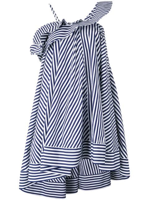 striped flared dress | FarFetch US