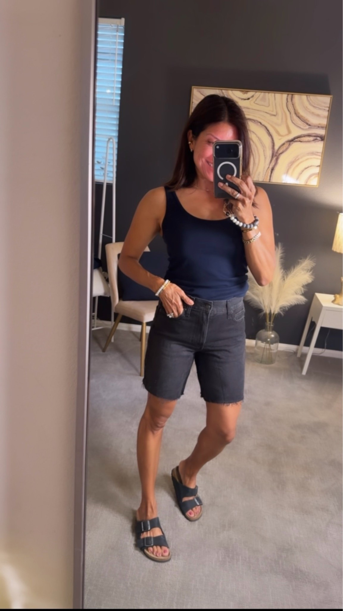 Want to try a longer length of shorts?

Try these at Gap 
Wearing 25 tts 

Size up
For a loose fit 

Summer outfit over 50

#LTKPetite #LTKOver40 #LTKSeasonal