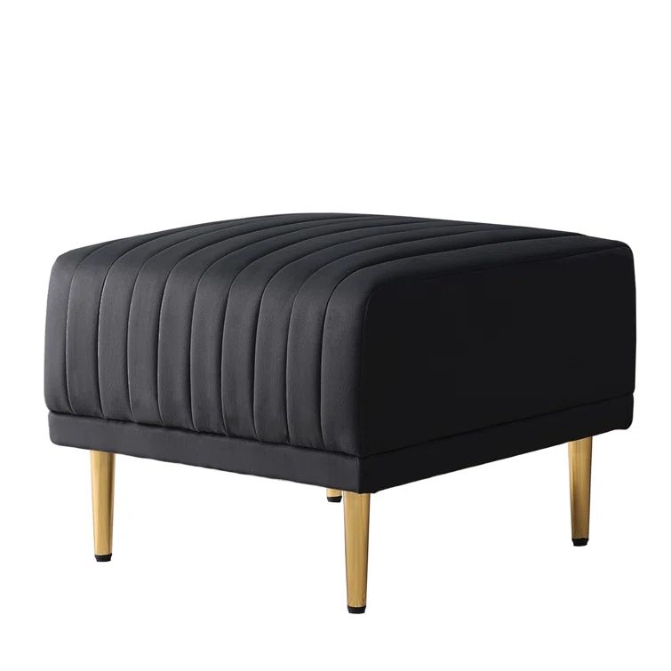 Curnow 25.6'' Wide Ottoman | Wayfair North America