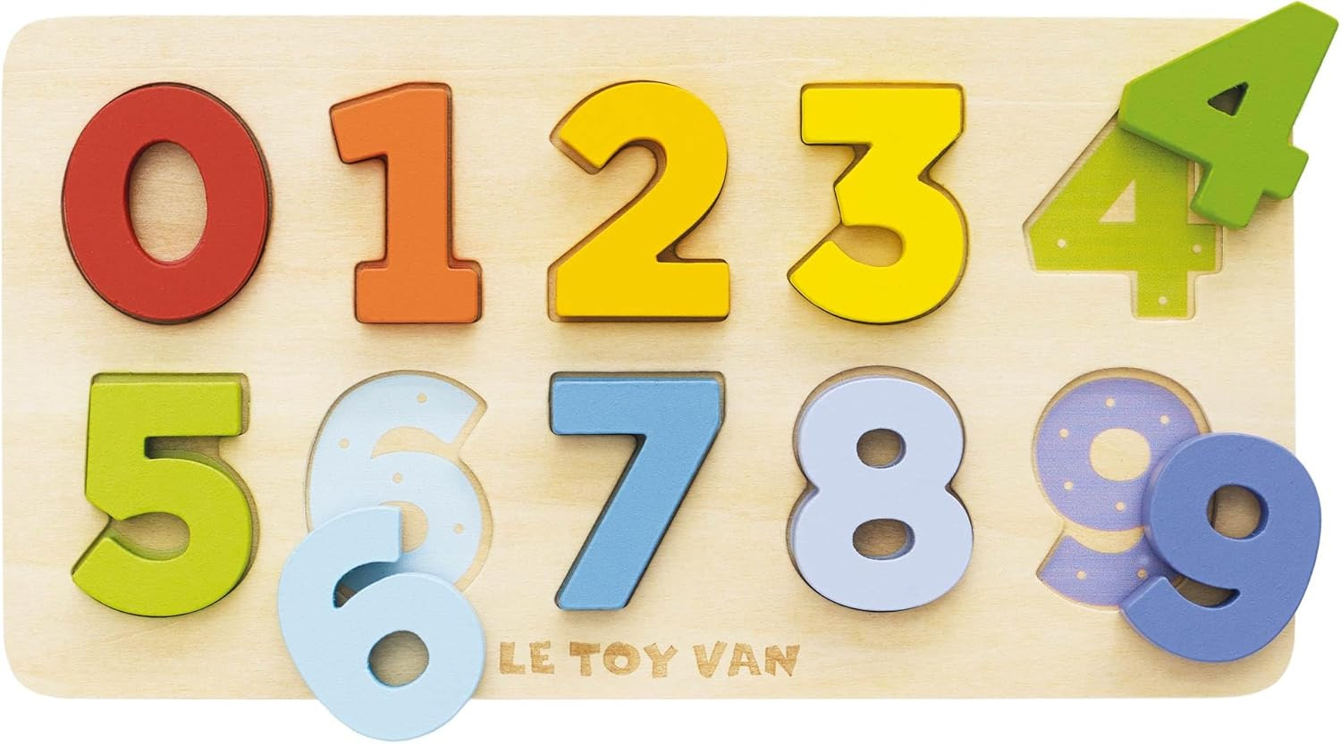 Le Toy Van - Wooden Figures Counting Puzzle Toy | Suitable For Age 18+ Months | Amazon (UK)