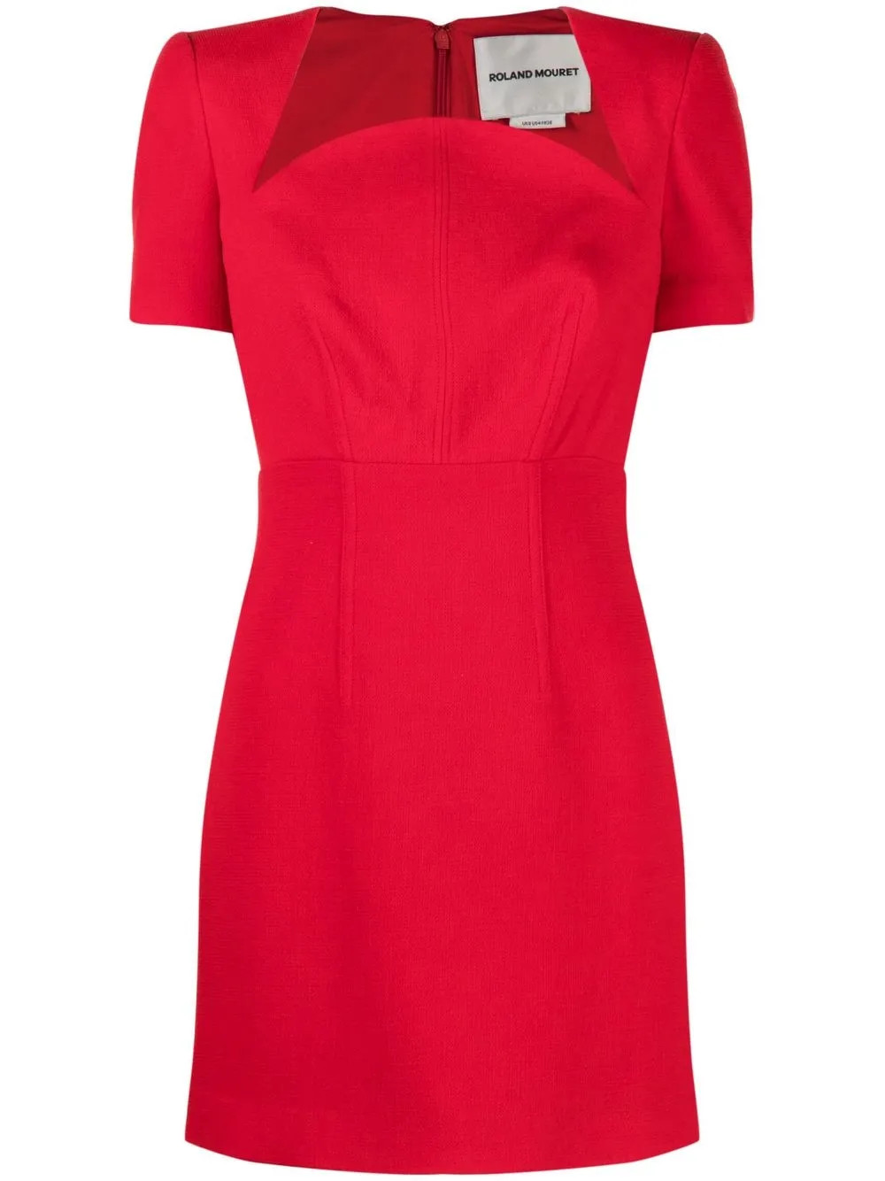 wool-crepe mini dress | Farfetch Global