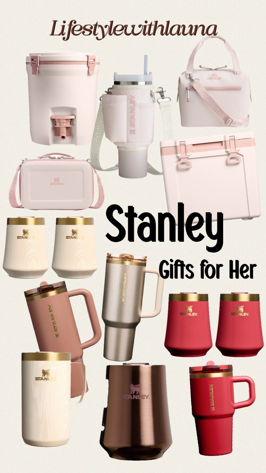 Stanley Gifts for Her! Timberlake, coolers, lunch totes, wine glasses all in trending colors. 
Stanley makes great gifts for all
ages!

#giftsforher #giftsformom #giftsforteen 

#LTKGiftGuide #LTKCyberWeek #LTKOver40