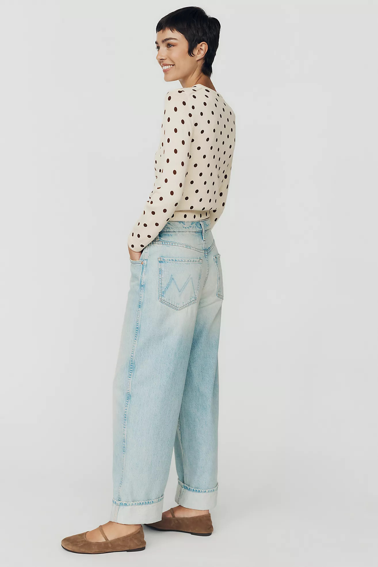 MOTHER Delinquent High-Rise Relaxed Jeans | Anthropologie (US)