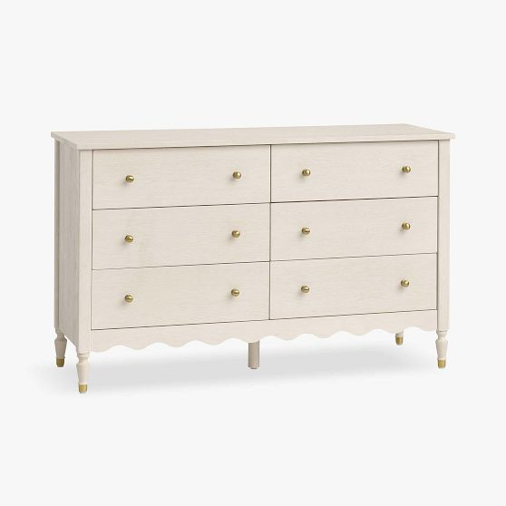 Camille 6-Drawer Dresser (54w x 19d") | Pottery Barn Teen