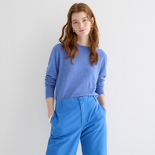 Cashmere classic-fit crewneck sweater | J. Crew US
