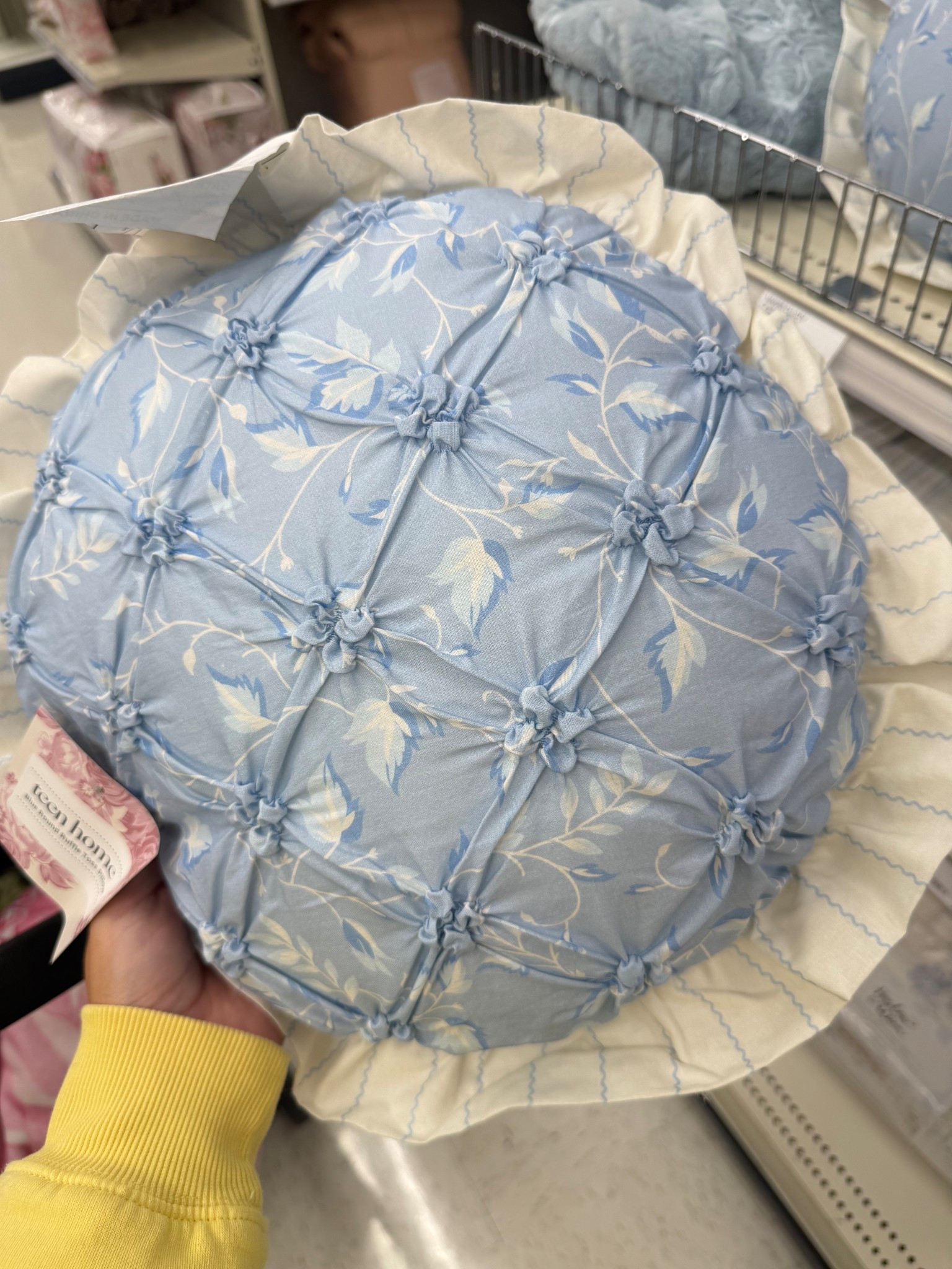 The cutest blue throw pillow 🩵

#LTKHome
