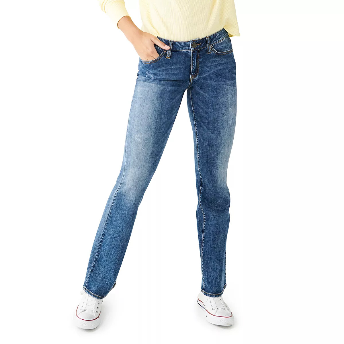Juniors' SO® Low-Rise Bootcut Jeans | Kohl's