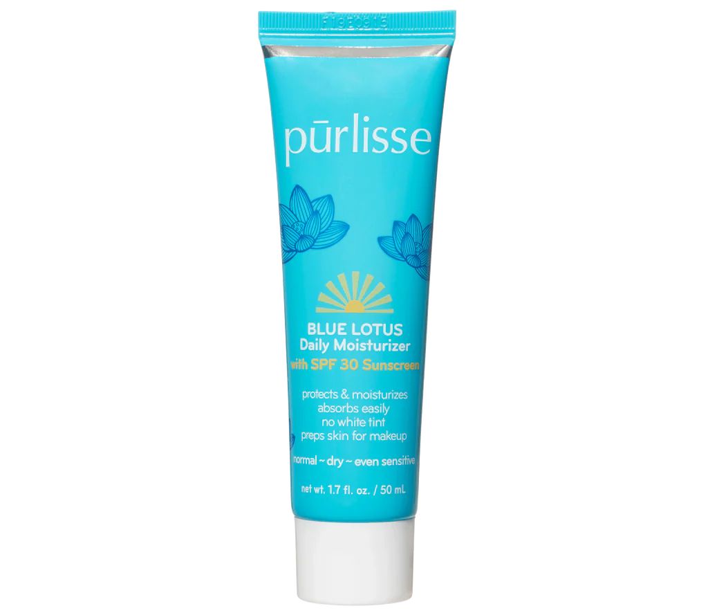 BLUE LOTUS Daily Moisturizer SPF 30 Sunscreen | Purlisse