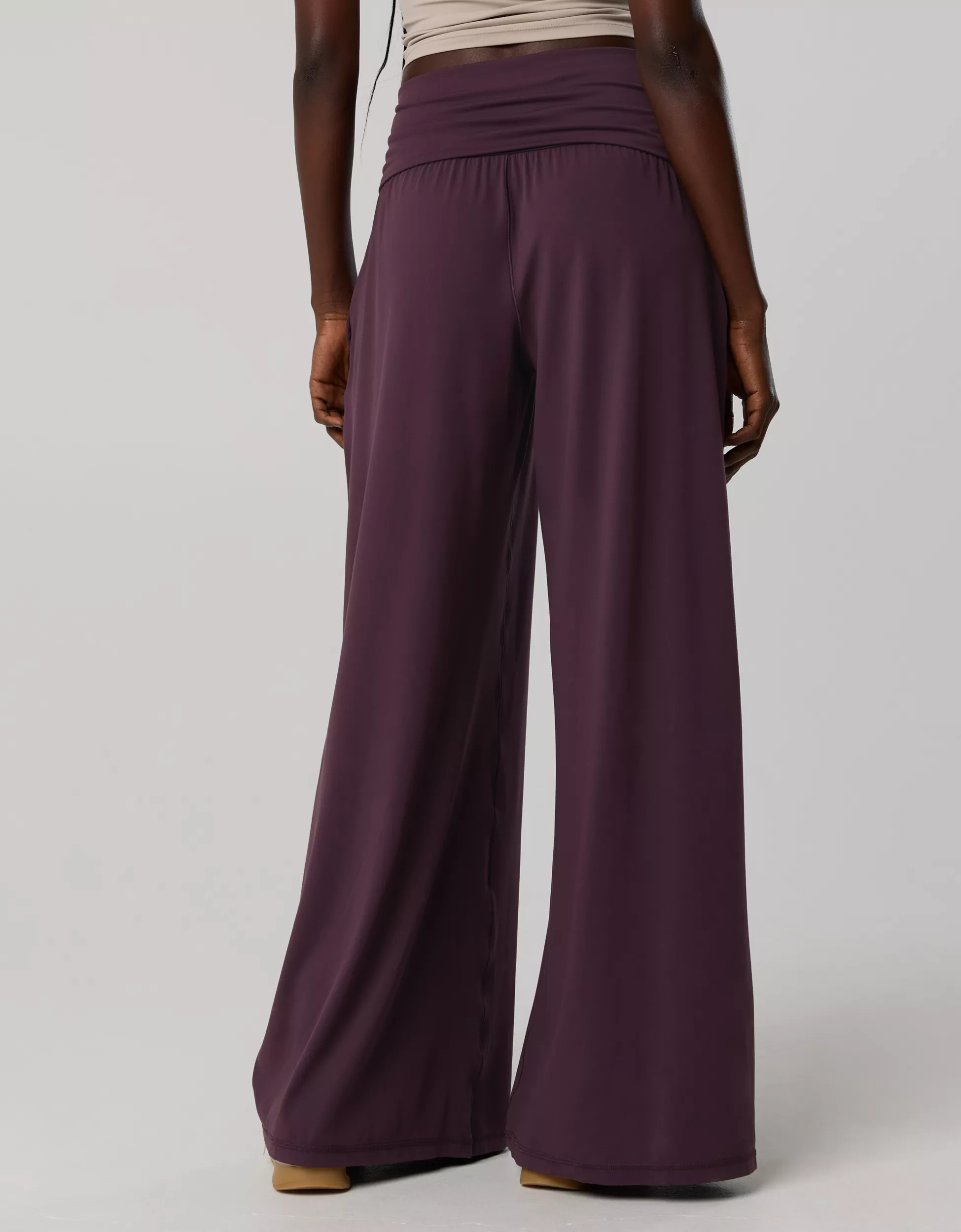 OFFLINE By Aerie Real Me Foldover Super Wide Leg Pant | Aerie
