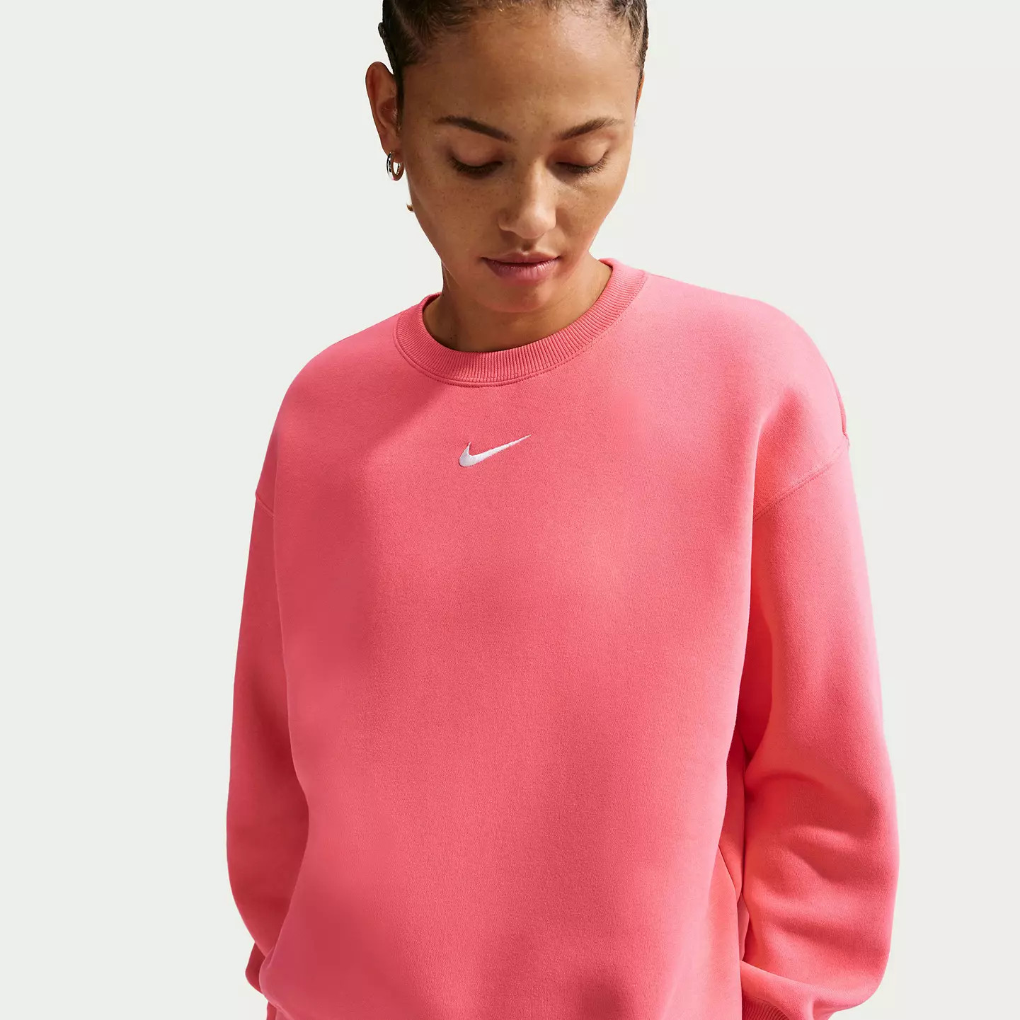 Nike Women's Sportswear Phoenix Fleece Oversized Crew-Neck Sweatshirt | DICK'S Sporting Goods
