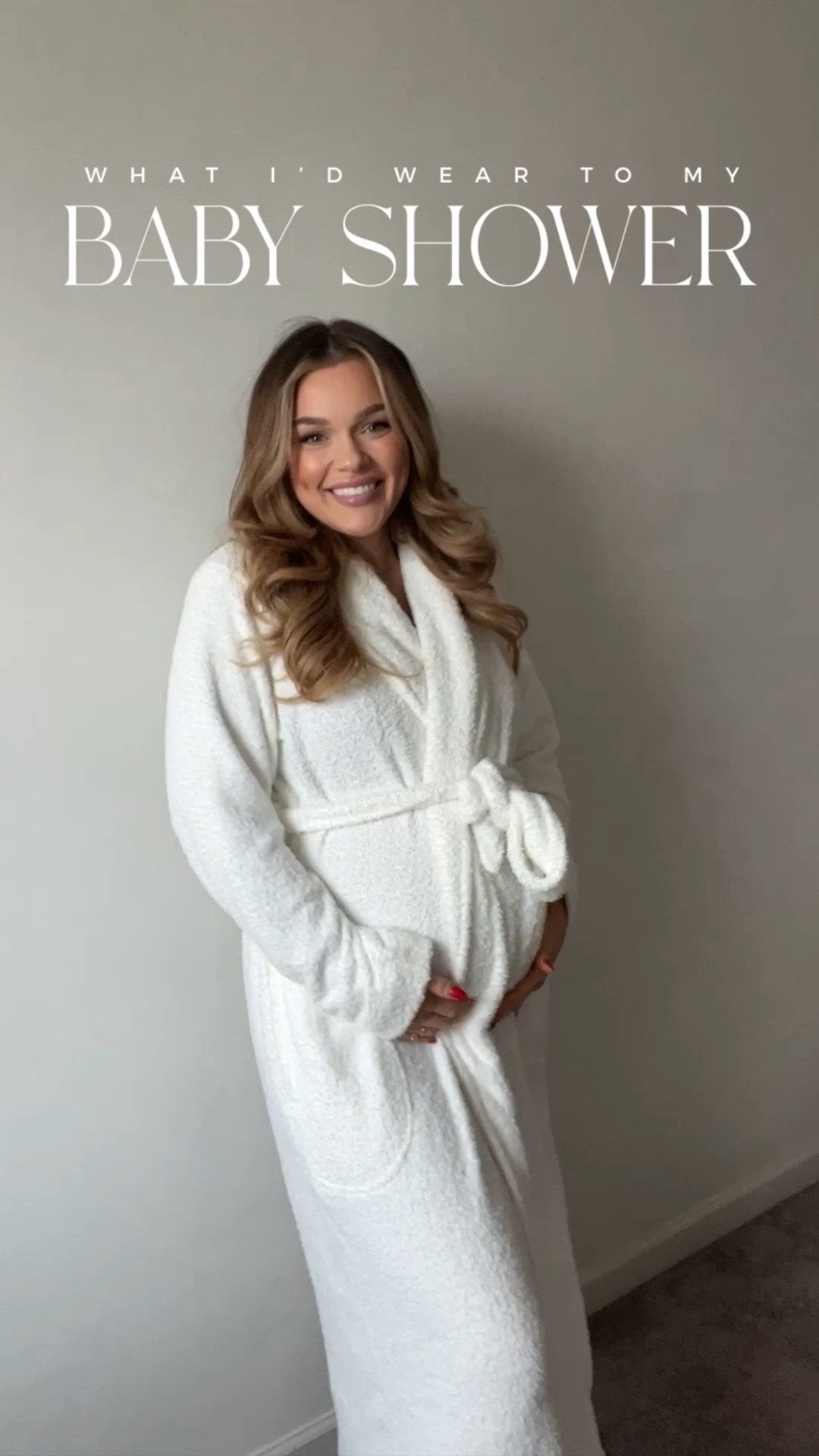 Affordable baby shower outfit idea! This is the BEST dress ever! Skims inspired and under $40! Wearing size M here! Comes in so many colors and has incredible stretch for a growing belly! Have been wearing my entire pregnancy! 

#LTKbump #LTKparties #LTKbaby