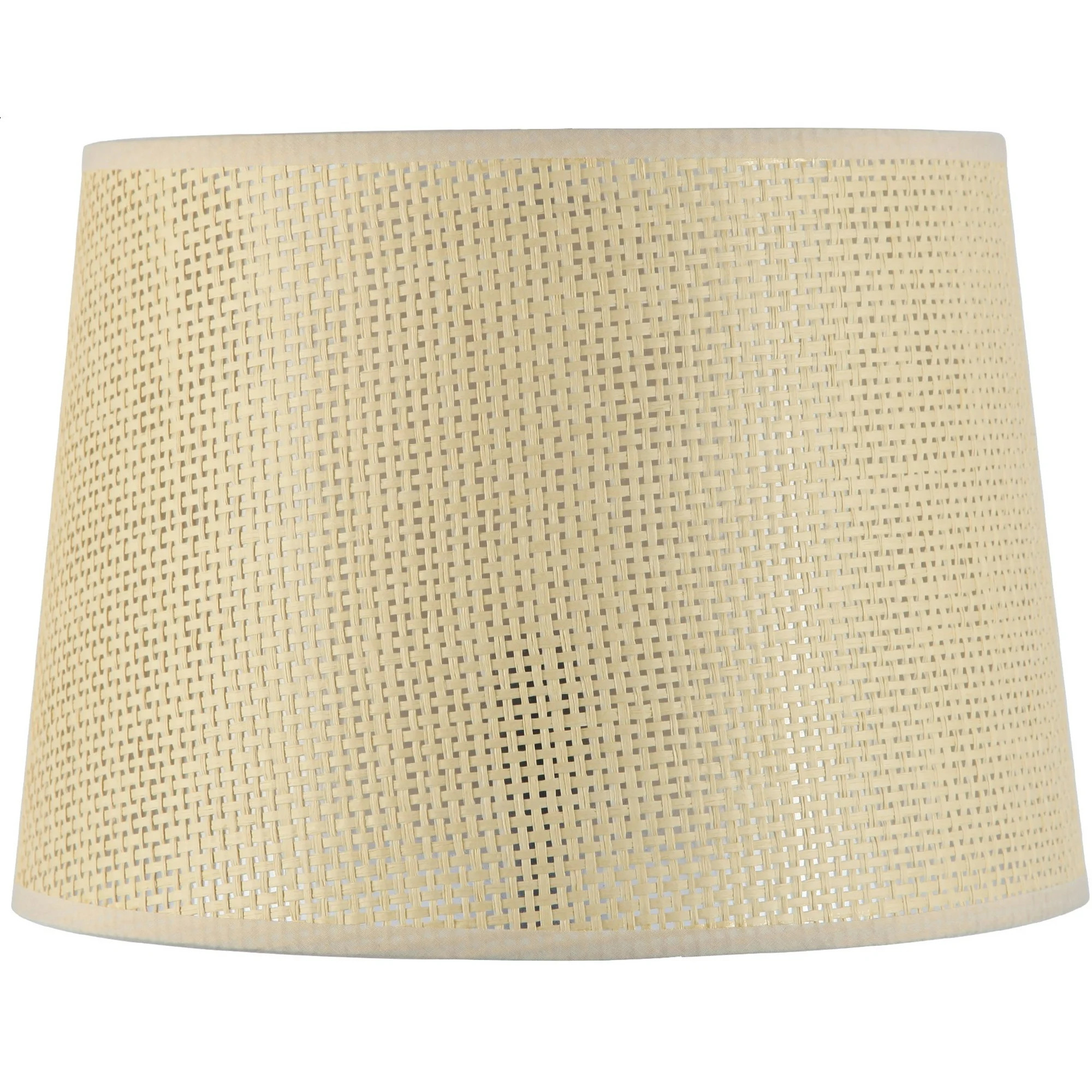 Better Homes & Gardens Paper Rattan Tapered Drum Lamp Shade, 12"D x14"W x10"H, Ideal for All Room... | Walmart (US)