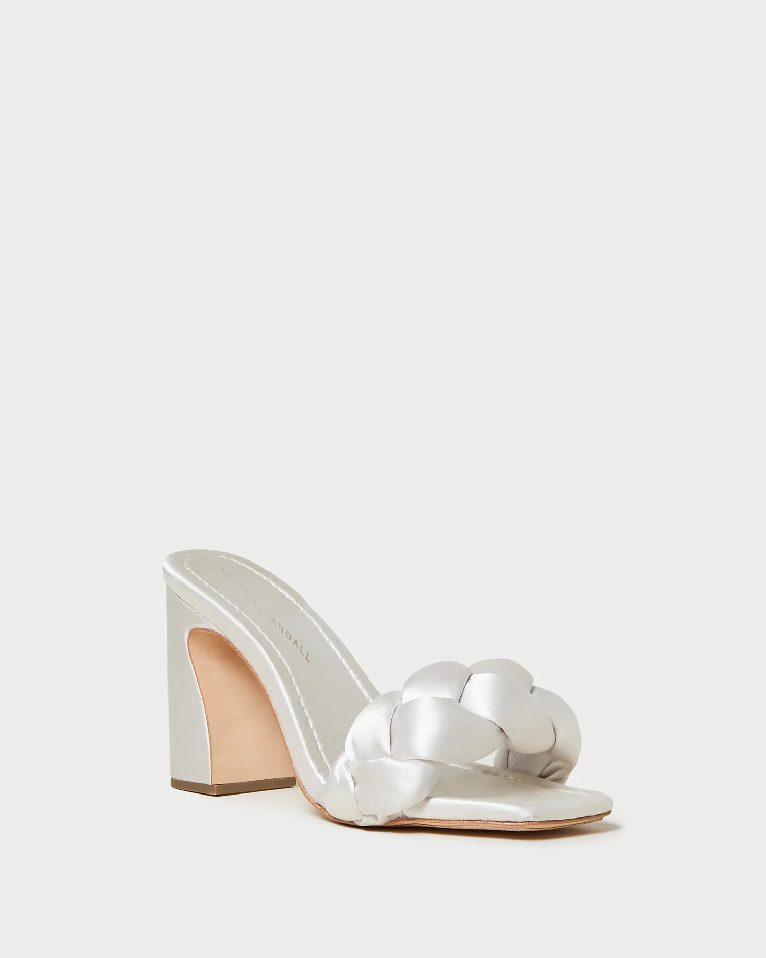 Freya Cream Braided Curve Mule | Loeffler Randall