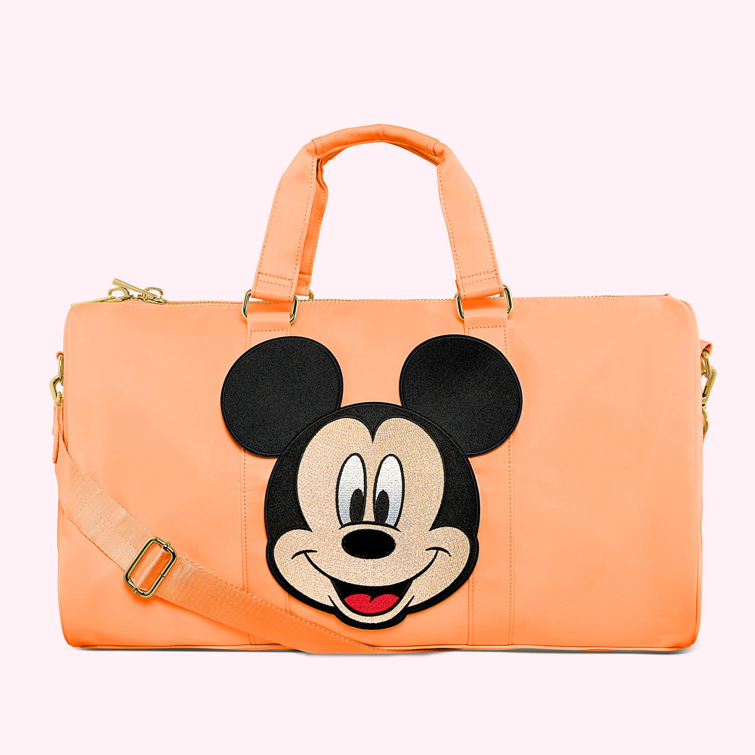Disney Mickey Mouse Peach Duffle Bag | Stoney Clover Lane | Stoney Clover Lane