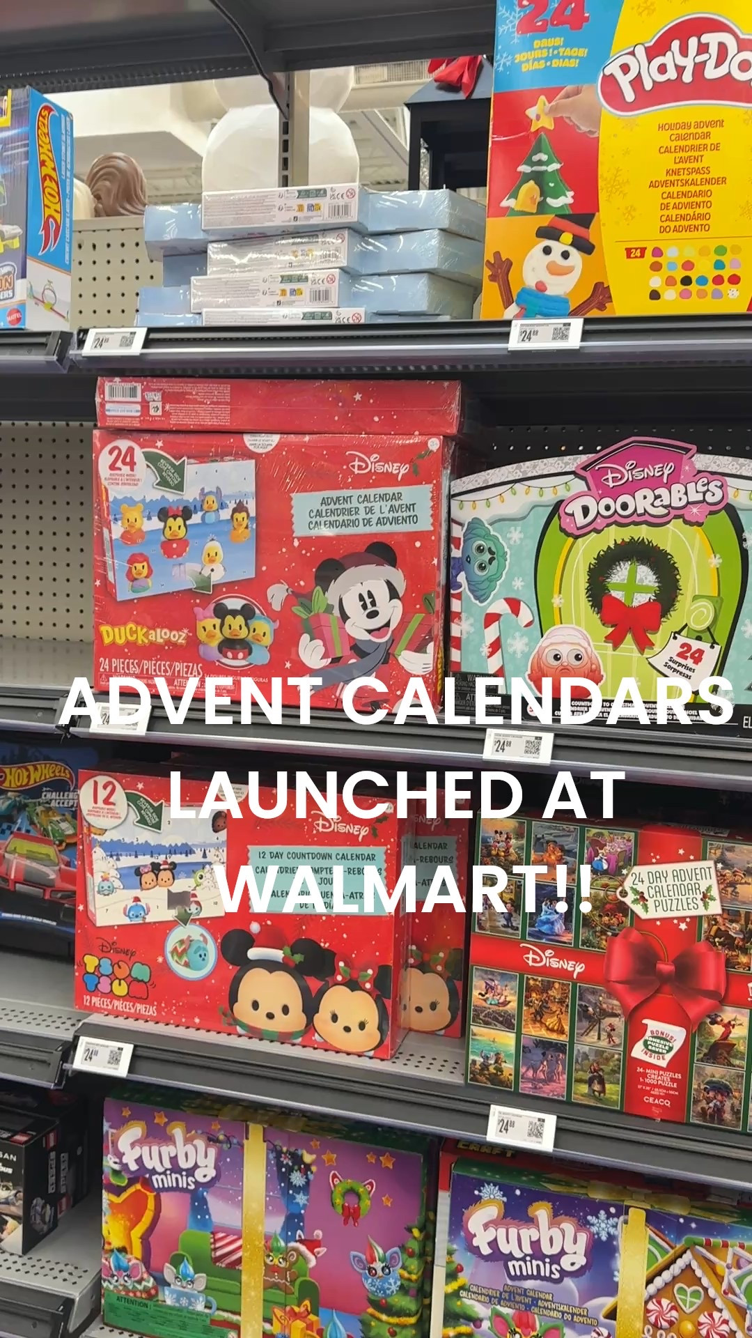 Advent calendars for Christmas time and holiday season are on sale now at Walmart. They do not go any cheaper these sell out and they are all low stock. You need to grab them now or you will not be getting the advent calendar. That is perfect. They sell out so fast every year and I like to warn peoplebecause they are the best price at Walmart right now!

#LTKSeasonal #LTKSaleAlert #LTKFindsUnder50