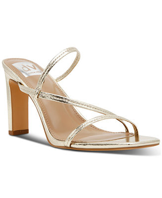 DV Dolce Vita Women's Starlit Strappy Slip-On Dress Sandals - Macy's | Macy's