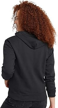 Hanes Women's Hoodie, Ecosmart Fleece Full-zip Hoodie, Zip-up Hooded Sweatshirt | Amazon (US)