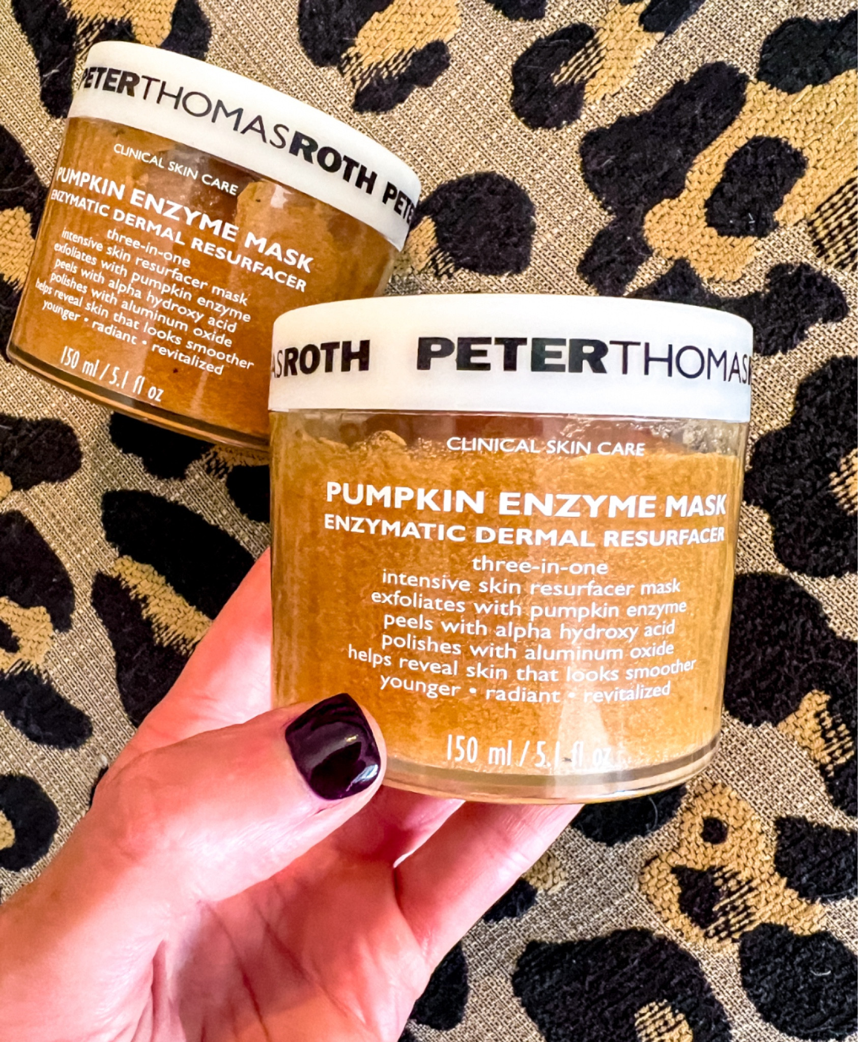My favorite exfoliate/peel mask is back on sale at @qvc.  It’s basically buy one, get one free!  And it smells like fall!!!!!  Exfoliation is key to making your making up look smooth and not patchy! 🙌🏻 
New customer code HELLO20 for $20 off $40. 
#loveqvc #ad @qvc 

#LTKSaleAlert #LTKBeauty #LTKSeasonal