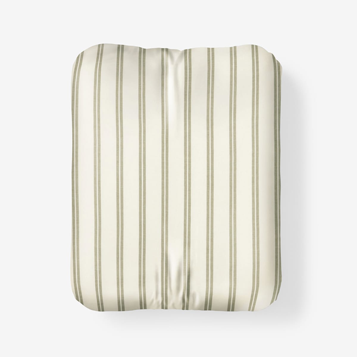 Company Cotton™ Narrow Stripe Percale Fitted Sheet | The Company Store