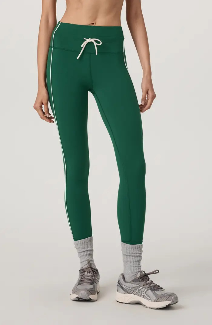 Vuori Daily Piped Drawstring Leggings | Nordstrom | Nordstrom