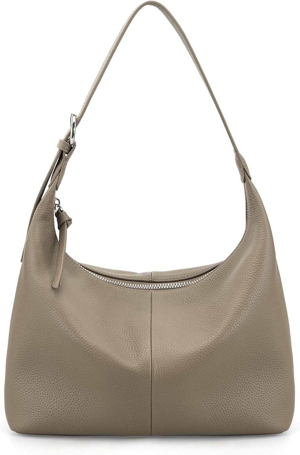befen Genuine Leather Slouchy Hobo Bags for Women, Work Shoulder Purses | Amazon (US)