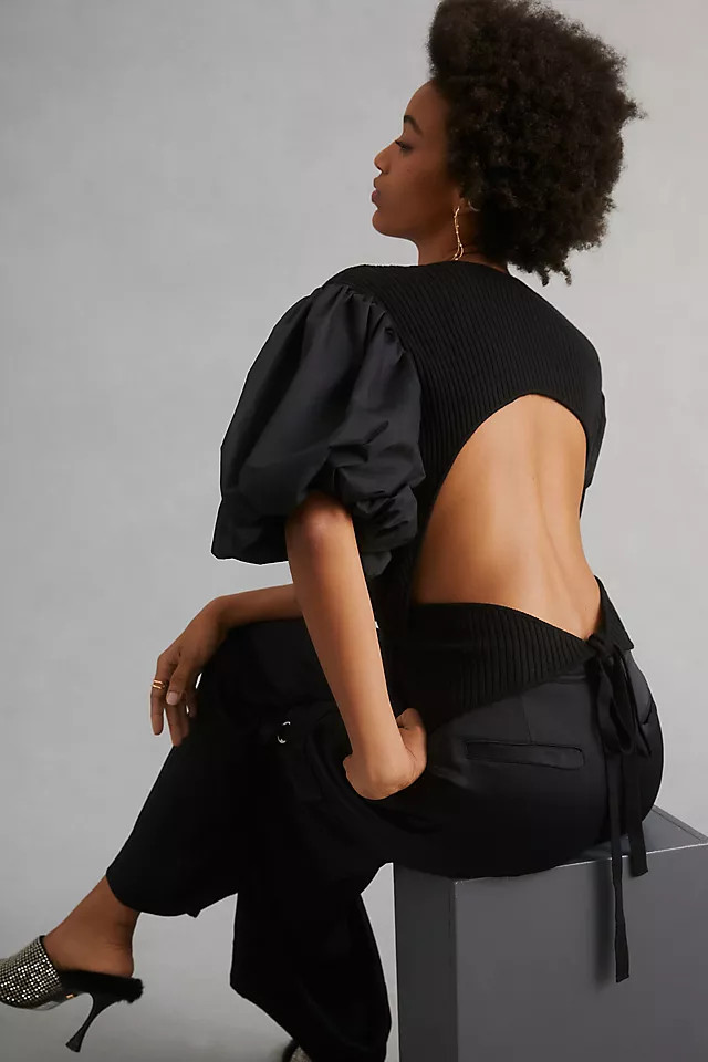 En Saison Puff-Sleeve Blouse | Anthropologie (US)