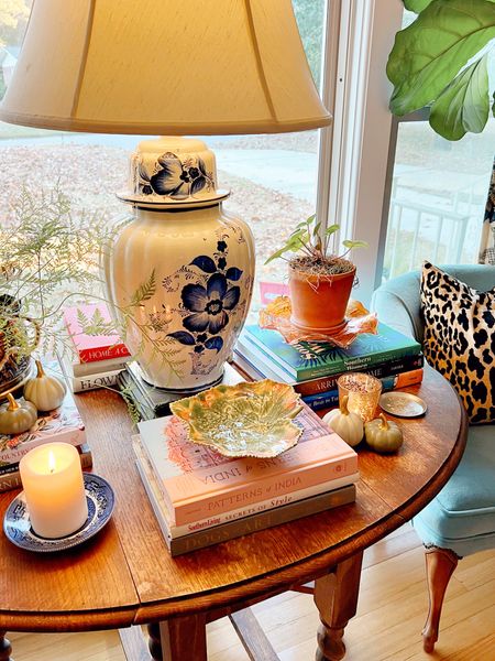 Fall Fridays with lots of sunshine make me a very happy person!

#fallhomedecor #vintagefinds #cozyseason #autumn #grandmillenialhome #blueandwhitehome #comfycozy #collectedhome #howivintage #chinoiserie #stylingtheseasons #vintagestyle #dailydecordose #autumndecor #seasonsofhome #cozyhome #vintage #pumpkins #howihome #myseasonalstyle #mysouthernliving #traditionalhomeAutumn table inspirations#falldecor  #bordallopinheiro  #colorfullycollected #traditionalhome #howivintage #gatelegtable #livingwithantiques #vintagehomecrush  #thecollectedlook

#LTKSeasonal