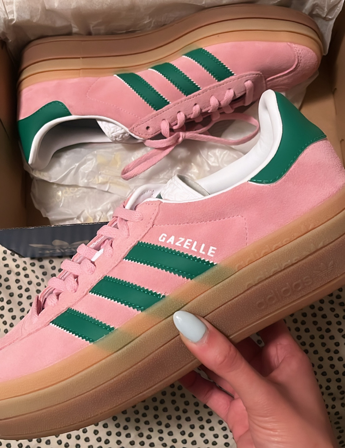 Adidas Gazelle Bold — most sizes stocked here 💕🦋🌞🌿

#LTKshoecrush #LTKstyletip