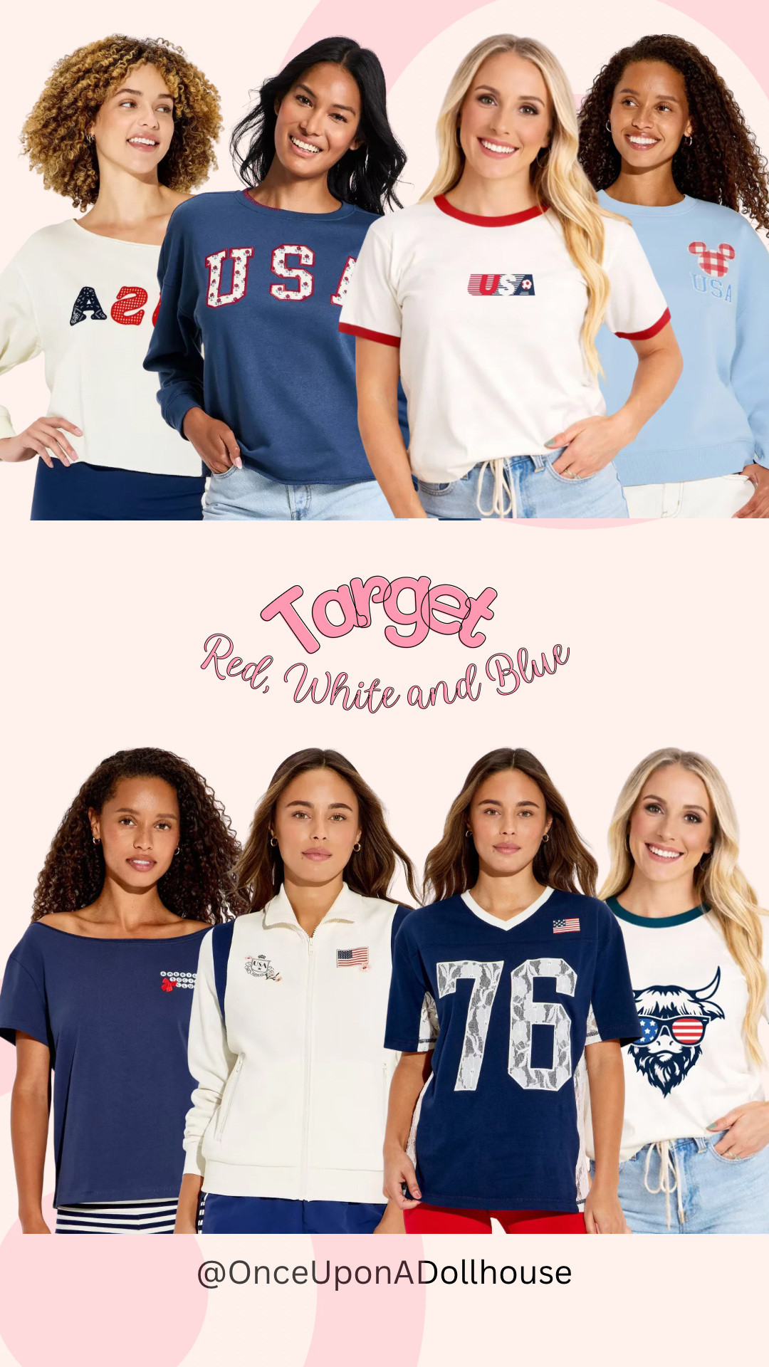 Target Red, White and Blue! 4th of July outfit ideas, sweaters, sweatshirts

#LTKsummer #LTKfestival #LTKstyletip