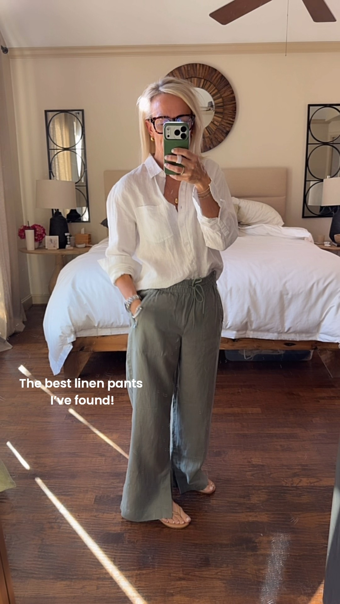 4 colors are still 25% off.
The best linen pants I have ever owned.
They come in regular, tall and petite length… I am in regular 

￼

#LTKSaleAlert #LTKootd #LTKOver40