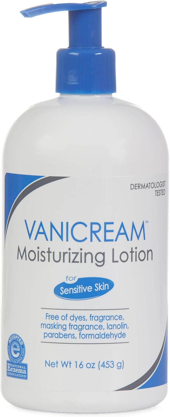 Vanicream Moisturizing Lotion with Pump | Fragrance and Gluten Free | For Sensitive Skin | 16 Oun... | Amazon (US)