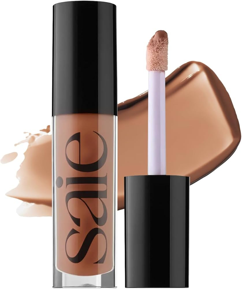 Saie Glossybounce - Hydrating Lip Gloss and Tinted Lip Oil Hybrid with Hyaluronic Acid & Jojoba O... | Amazon (US)