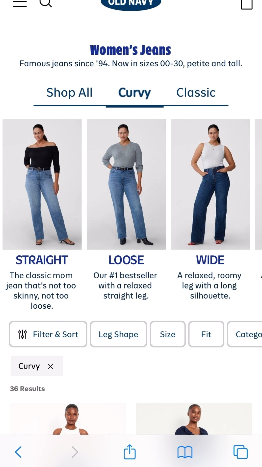 Old Navy is one of the best places to shop for jeans !👖✨ They’ve got so many styles, lengths, and even curvy jeans that actually fit curvy hips! 🙌 #OldNavyStyle #JeansForDays #CurvyStyle #OOTD #WardrobeStaples

#LTKOver40 #LTKTall #LTKMidsize