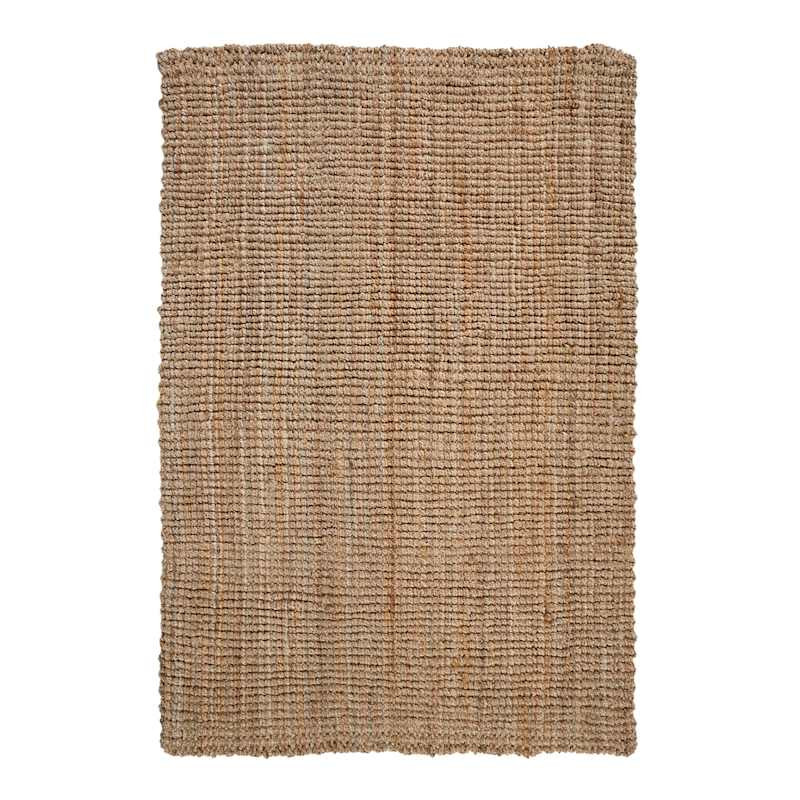 (B181) Jute Boucle Woven Area Rug, 5x7 | At Home
