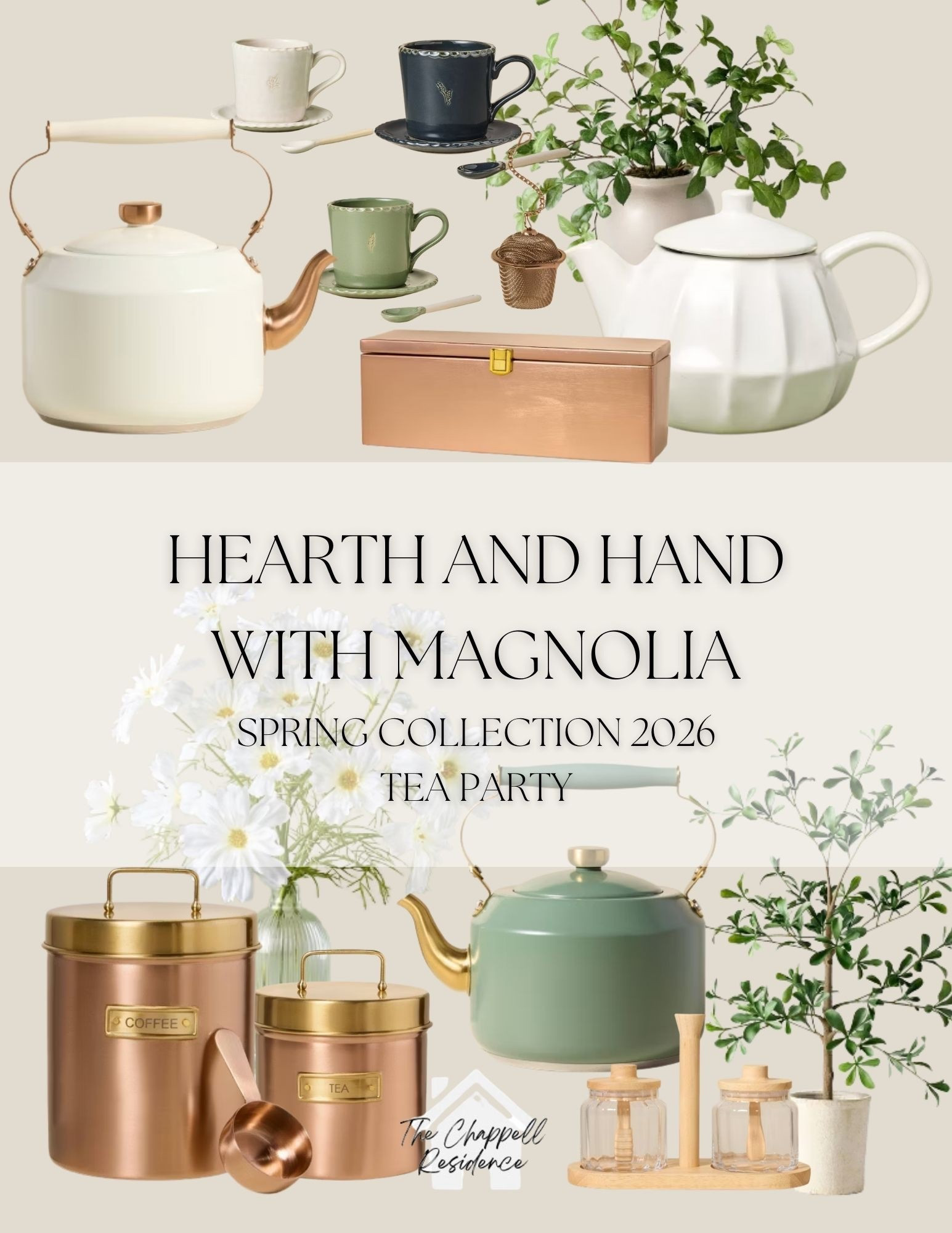 Hearth and Hand With Magnolia Spring Collection 2026 Tea Party

#LTKFindsUnder50 #LTKHome #LTKU