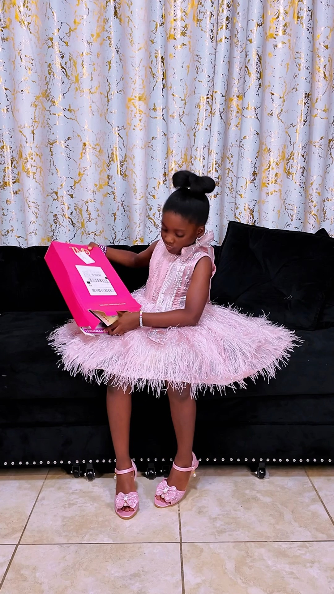 Talia received the sweetest surprise package ever from TMD- The Melanie Doll🥹💕
Inside was a beautiful melanin doll and an empowering book filled with black girl affirmations ✨👑

Watching her read the mantras and fall in love with her new doll melted my heart 😭

Which part was your favorite? 💖

Subscribe for more princess moments, family fun, toy unboxings, Disney adventures, and wholesome mommy-daughter memories ✨

#BlackGirlMagic
#DollUnboxing
#KidsYouTube
#MomAndDaughter
#PrincessGirl
#BlackGirlDol

#LTKKids #LTKBaby