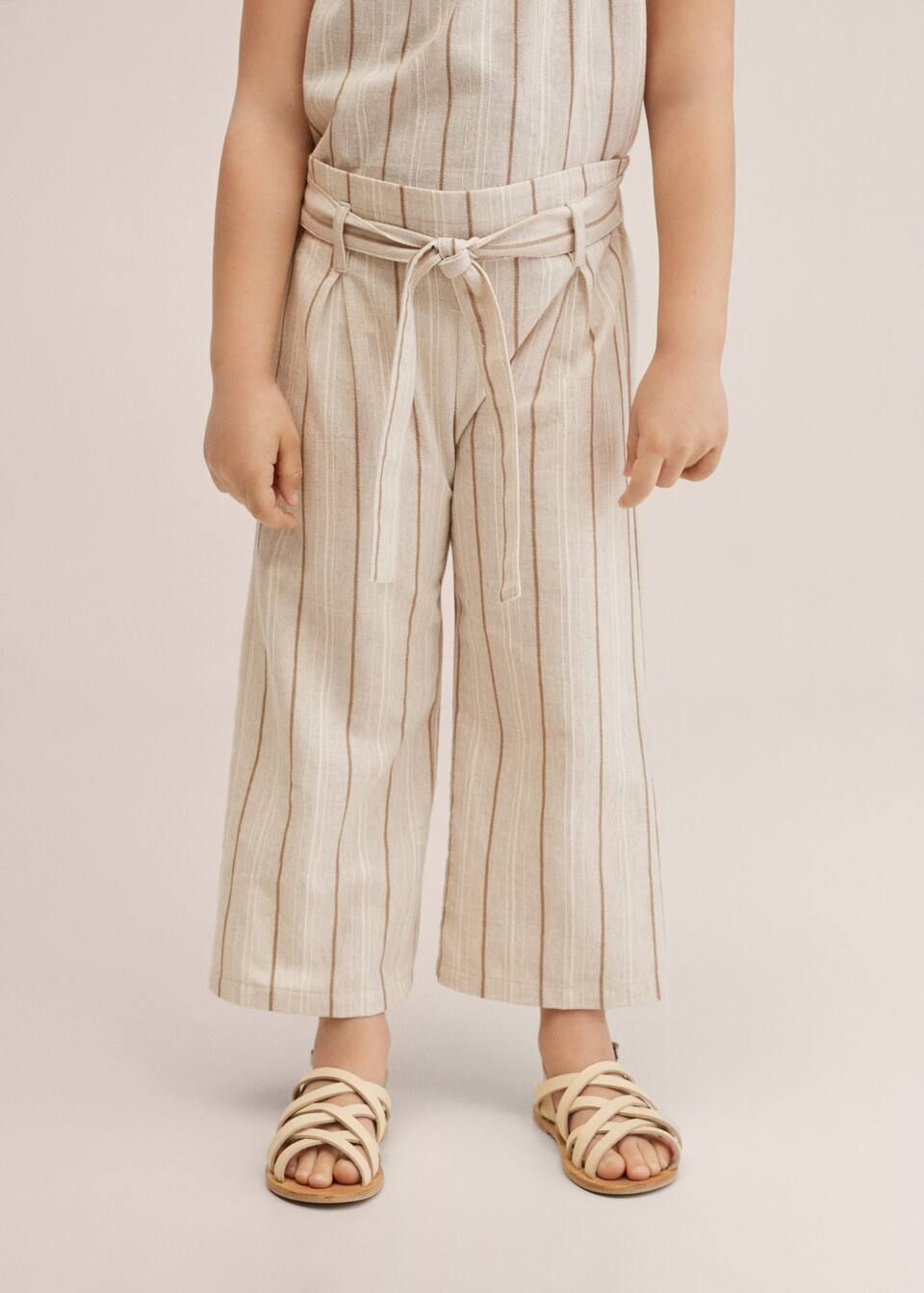 Culotte stripes trousers | MANGO (US)