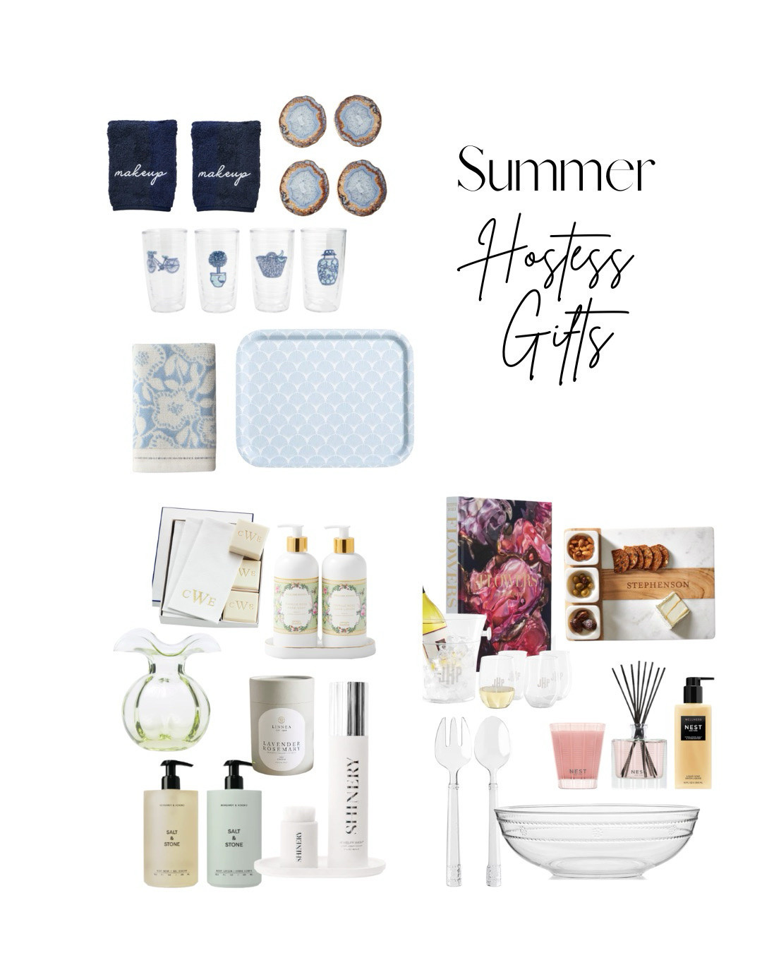 Summer Hostess gift ideas that make a lasting impression.   The best gifts are beautiful and practical- something your host will enjoy long after the party is over   Hosting takes planning, preparation and plenty of time.  A thoughtful gift is a simple gesture that shows your appreciation!   

#LTKhostessgift

#LTKSeasonal #LTKHome