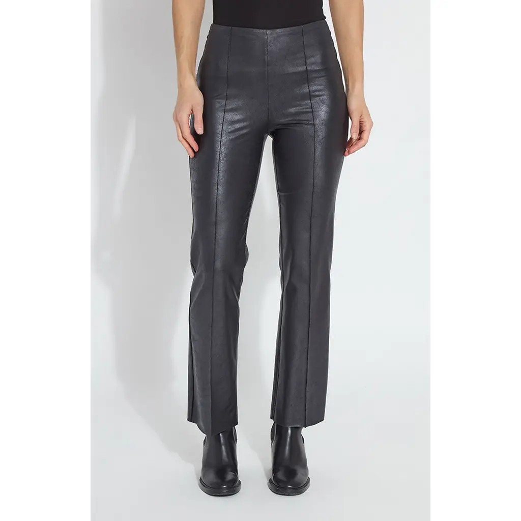 Lyssé Elysse High Waist Stretch Faux Leather Pants in Black at Nordstrom, Size Large | Nordstrom