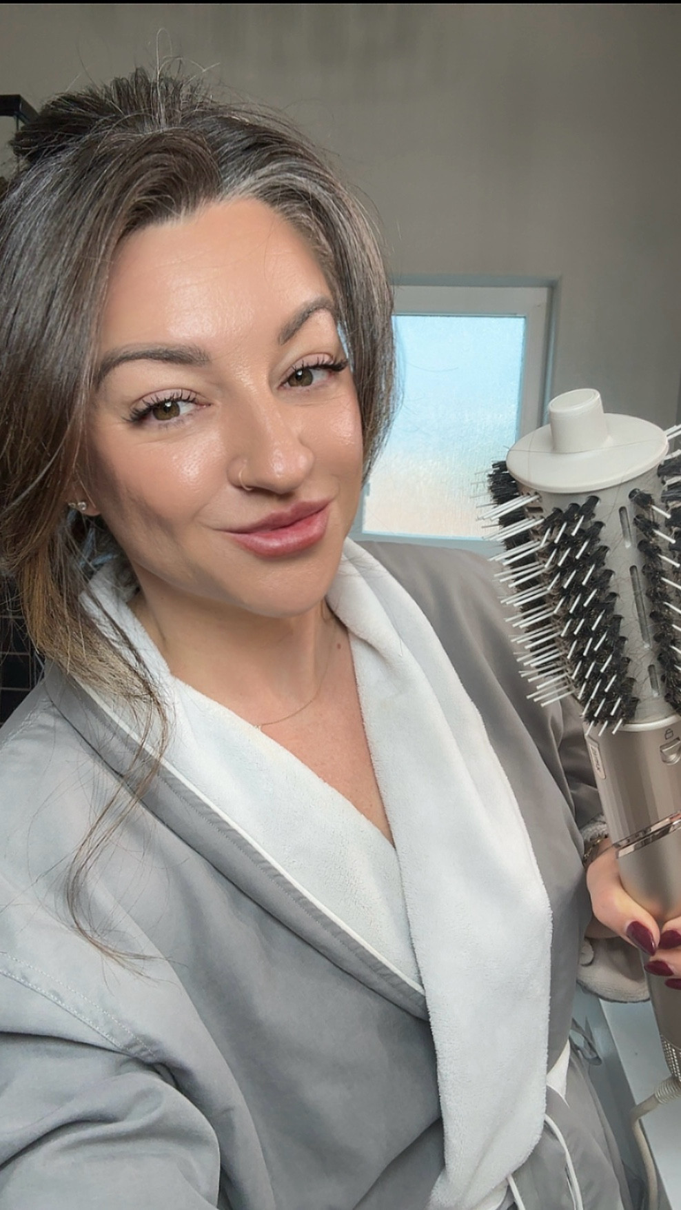 This Shark Flexstyle is a lifesaver, especially if you have layered bangs in the front. I was in desperate need of a hair wash but didn't have time, so I quickly washed my bangs in the sink and styled with this bad boy.  In about 3 minutes, my hair looked fresh and so clean! 

#LTKgrwm #LTKGiftGuide #LTKBeauty