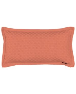 Mod Lifestyles Honeycomb Texture Lumbar Pillow Flange Edge, 14" x 26 | Macys (US)