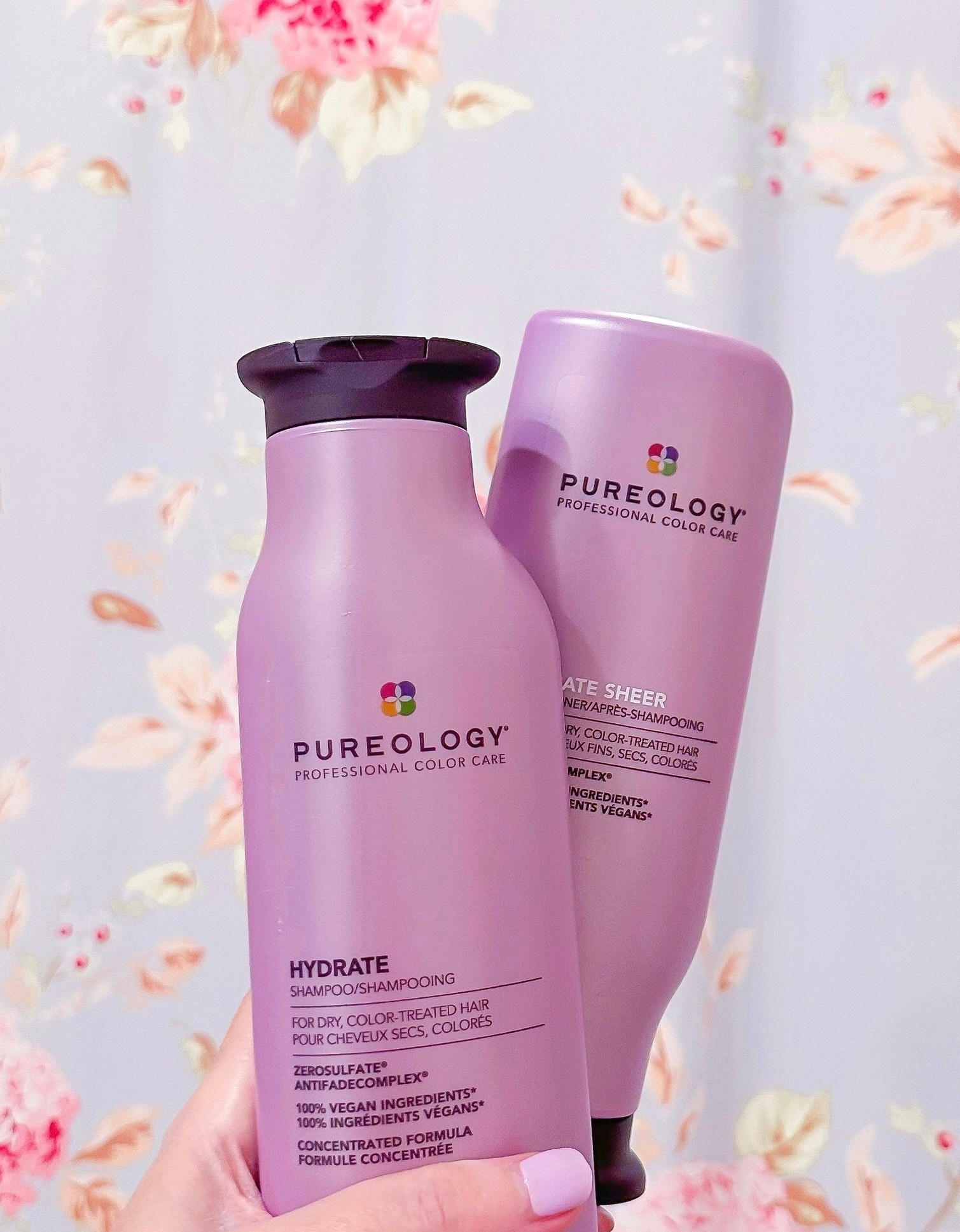 I used Pureology for the first time over 20 years ago & go back to it again & again. 

💜Hydrate Shampoo For Dry Hair Nourishment & Moisture - a little goes a long way! Has Jojoba Oil, Green Tea & Sage. No sulfates or parabens (I like a good 'clean' option when it works) 

💜Hydrate Sheer Conditioner - grabbed the Sheer as it’s just right for keeping my bleach blonde hair soft & shiny yet not too soft to hold curls

Beauty. Hair care.

#LTKBeauty #LTKselfcare #LTKgrwm