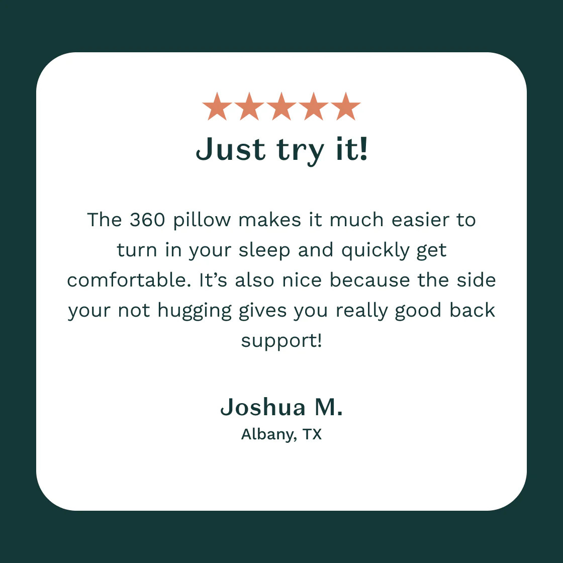 Yana 360° Body Pillow | Yana Sleep