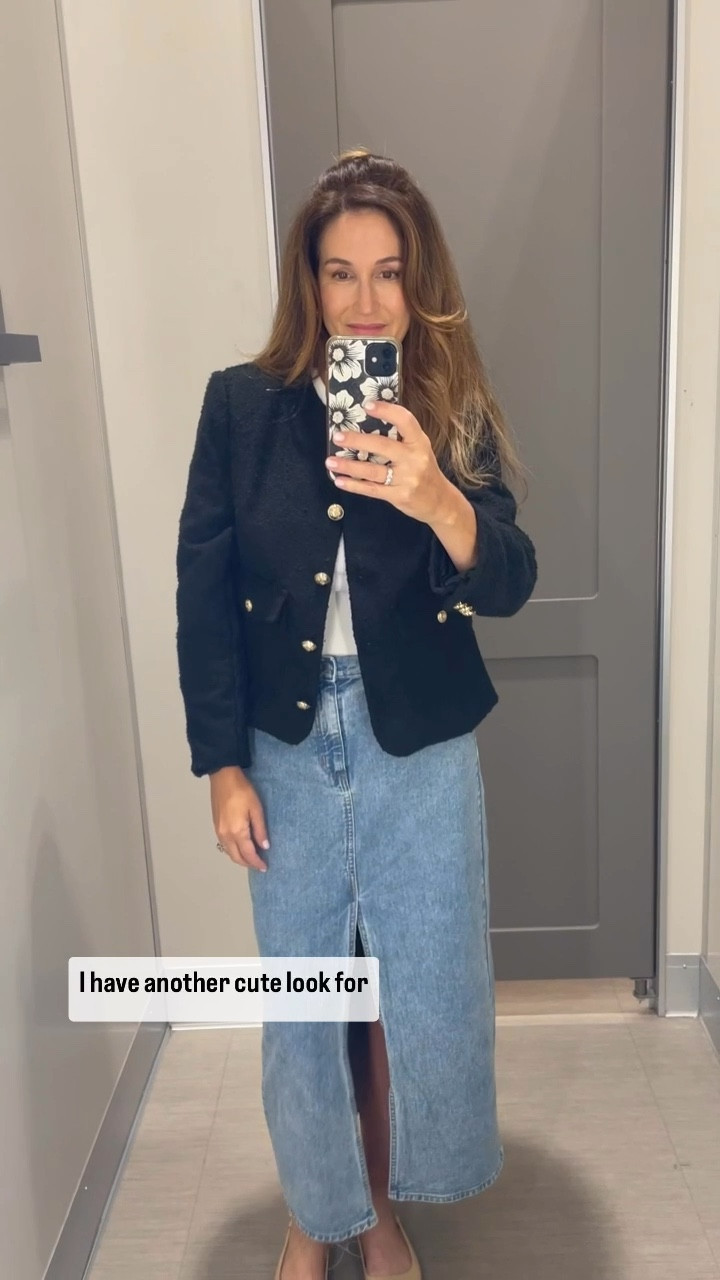 ✨Target Tuesday Finds!✨ Check out this adorable outfit—all 4 pieces for under $115! 😍 Target 🎯 really did it again with these designer-inspired pieces like this cute jacket, the vest, and two-tone slingback shoes.

Do you like the jacket or the vest better❓

#targetstyle #targettuesday #designerinspired #ootd #over40style #over50fashion #styletips #casualoutfitideas #midlifestyle

#LTKOver40 #LTKStyleTip